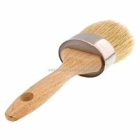 Eval & Yihuale Boar Bristl Wax Brush Chalk And Wax Paint Brush