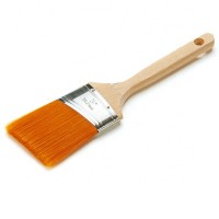 57064 beech handle paint brush angled paint brush nylon bristle paint brush